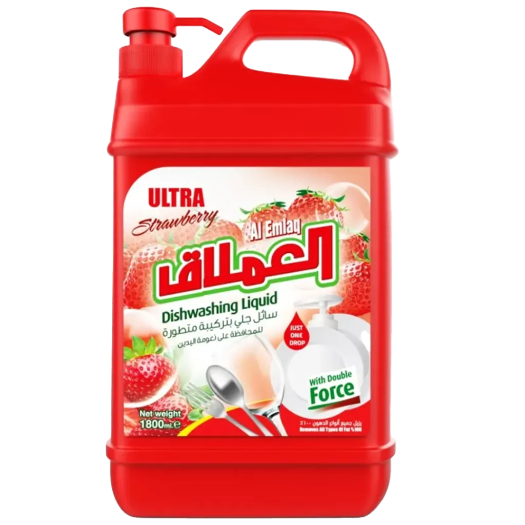 العملاق سائل جلي فراولة 1800 مل