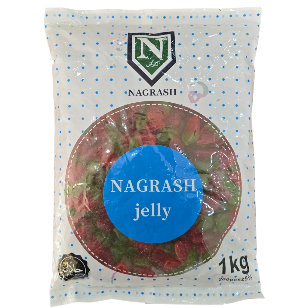 نقرش كاندي شكل فروالة 1 كيلو