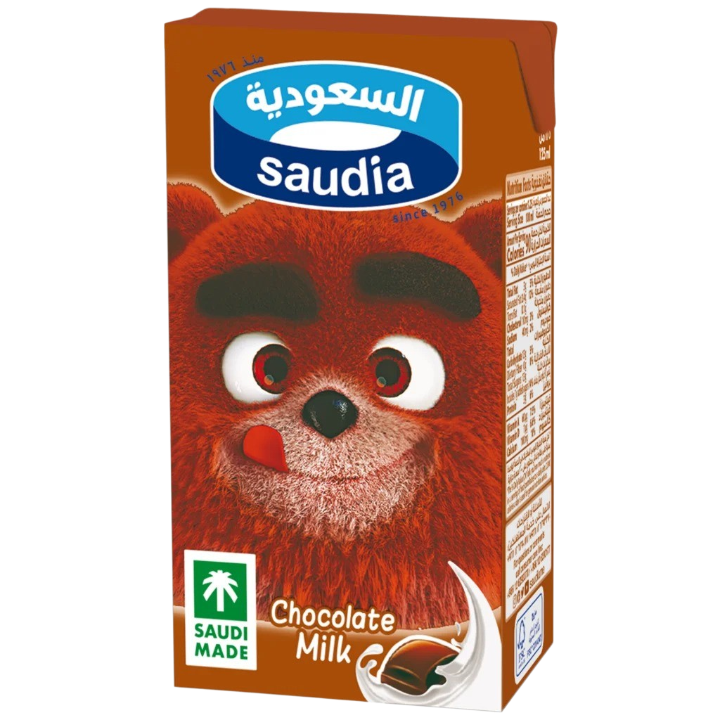 السعودية حليب بالشوكولاتة 125 مل 