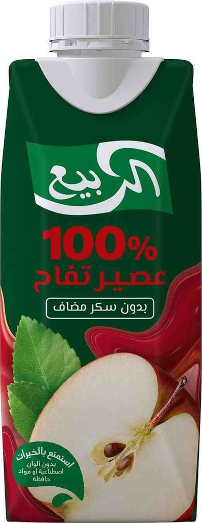 الربيع عصير تفاح 330 مل * 18