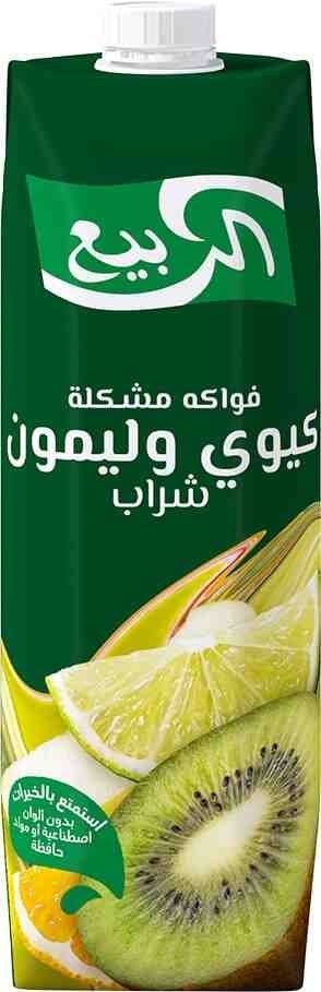 عصير الربيع فواكه مشكلة وكيوي وليمون 1 لتر